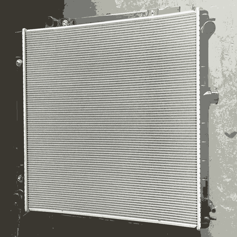 Radiator auto 21460-VC200 Fit Nissan Patrol Y61 Safari 2007 4.8L AT Radiator de răcire a motorului